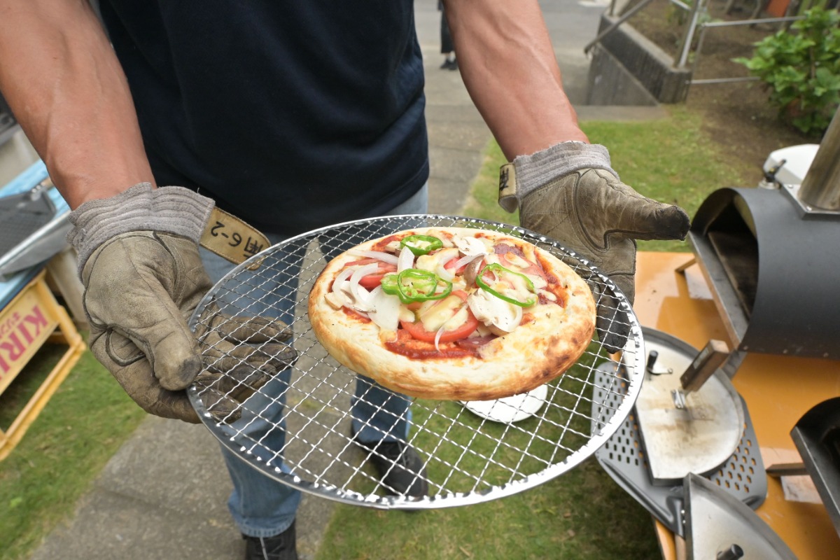 芹が谷｜ピザ焼き体験で地域交流